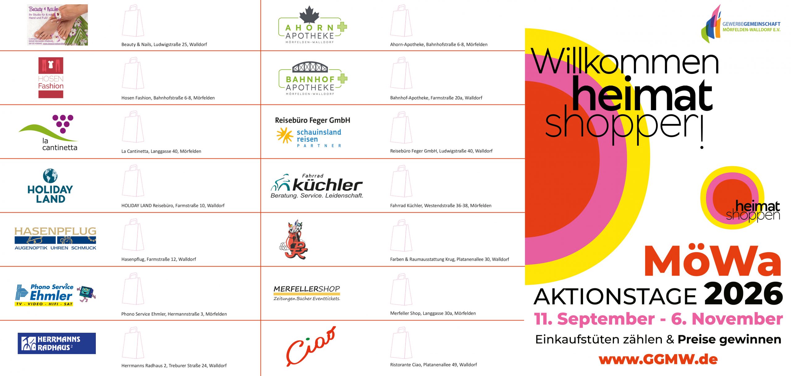 Gewerbegemeinschaft Mörfelden-Walldorf Gewerbegemeinschaft Mörfelden-Walldorf