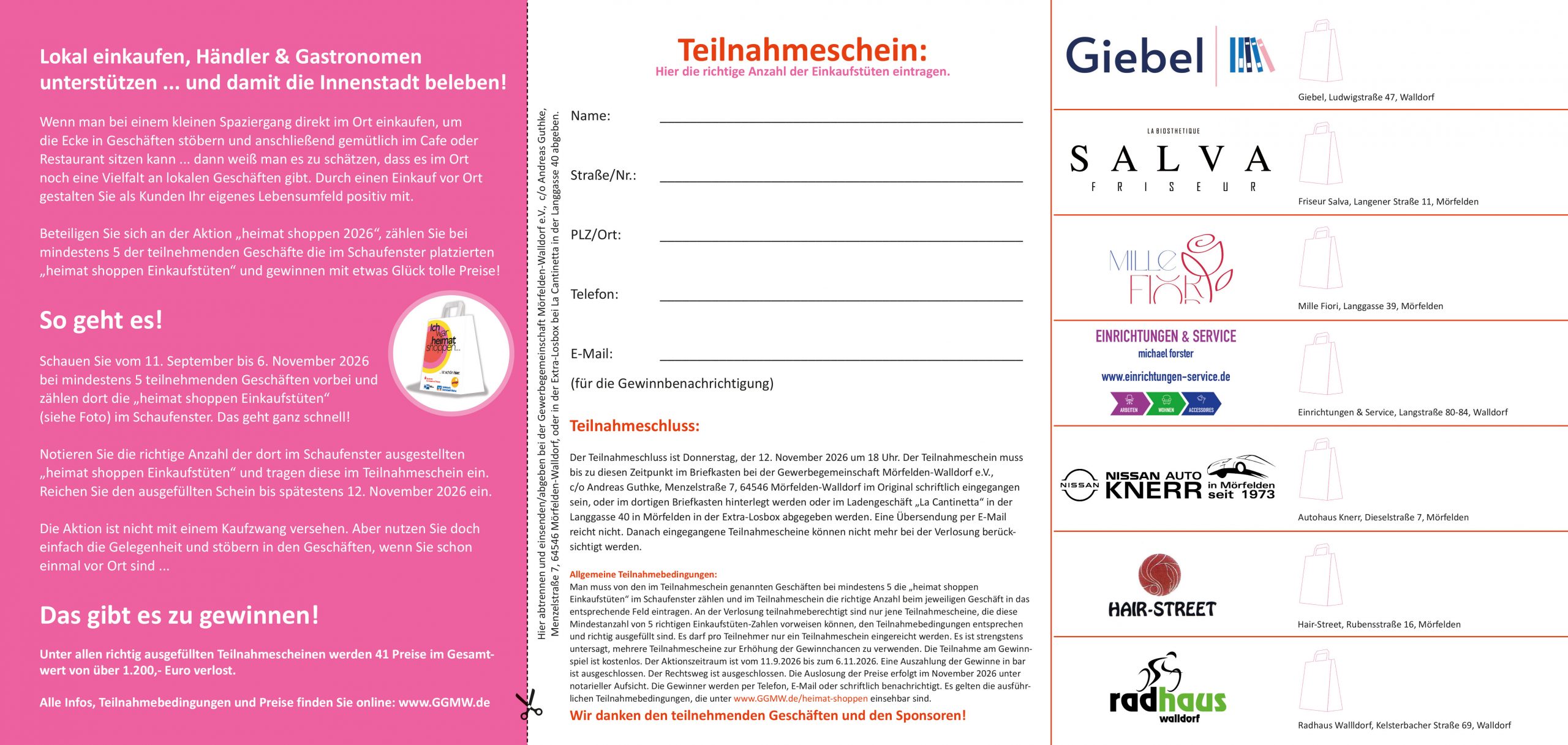 Gewerbegemeinschaft Mörfelden-Walldorf Gewerbegemeinschaft Mörfelden-Walldorf